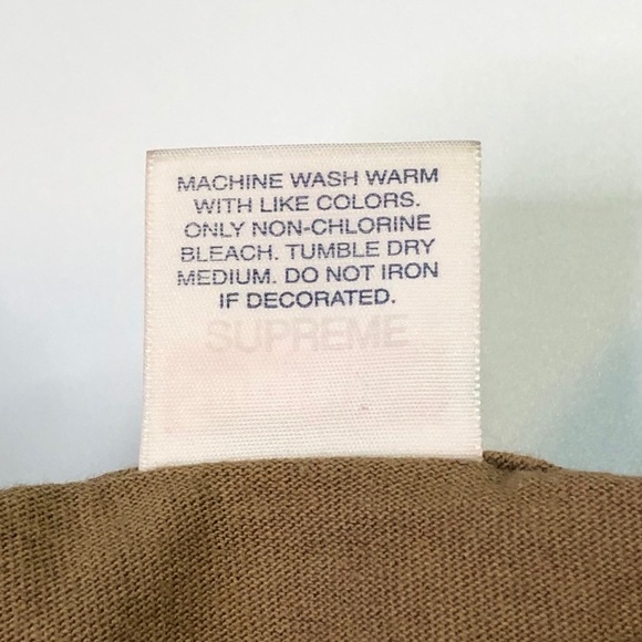 Supreme T-Shirts & Stickers Olive Mens Sz Small - Picture 4 of 5